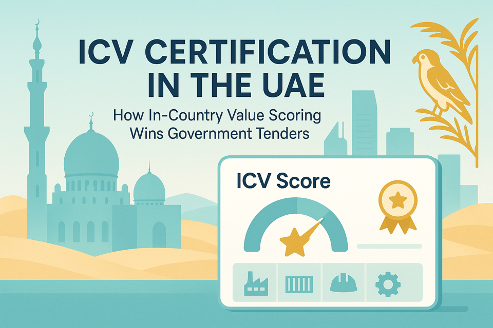 ICV Certification in the UAE: How In-Country Value Scoring Wins Government Tenders
