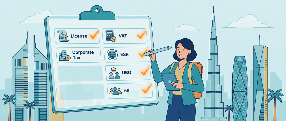 Business Setup and Compliance Checklist for UAE Entrepreneurs